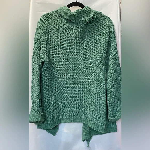 Free People Green Cardigan Size Small - Picture 2 of 3